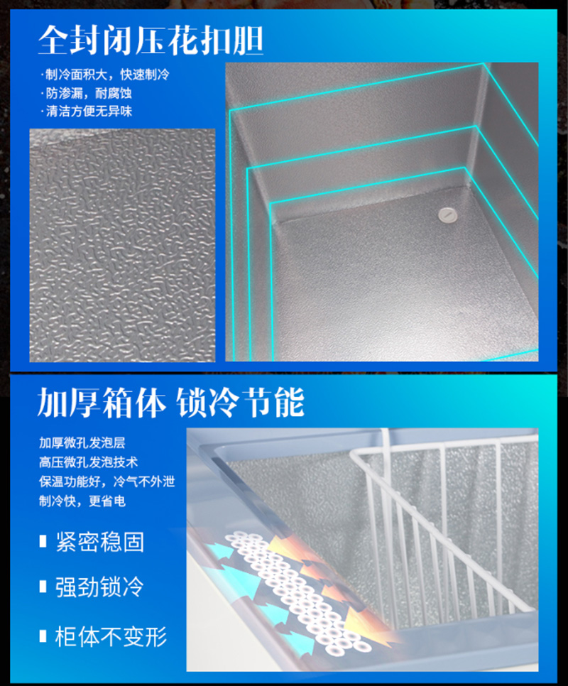 卧式冷藏冷冻防爆冰箱 卧式冷藏冷冻防爆冰箱
